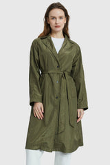 Lightweight Lapel Trench Coat