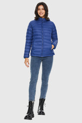 Lightweight Packable Hooded Down Jacket