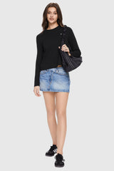Long Sleeve Crop T-Shirt