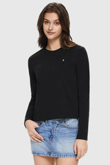 Long Sleeve Crop T-Shirt