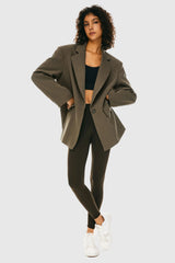 Oversized Office Blazer – Women's Tailored Workwear Blazer