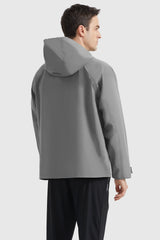 Waterproof Hooded Rain Jacket