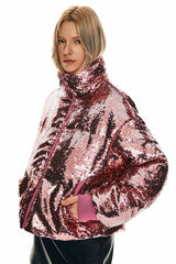 Disco Sequin Down Jacket