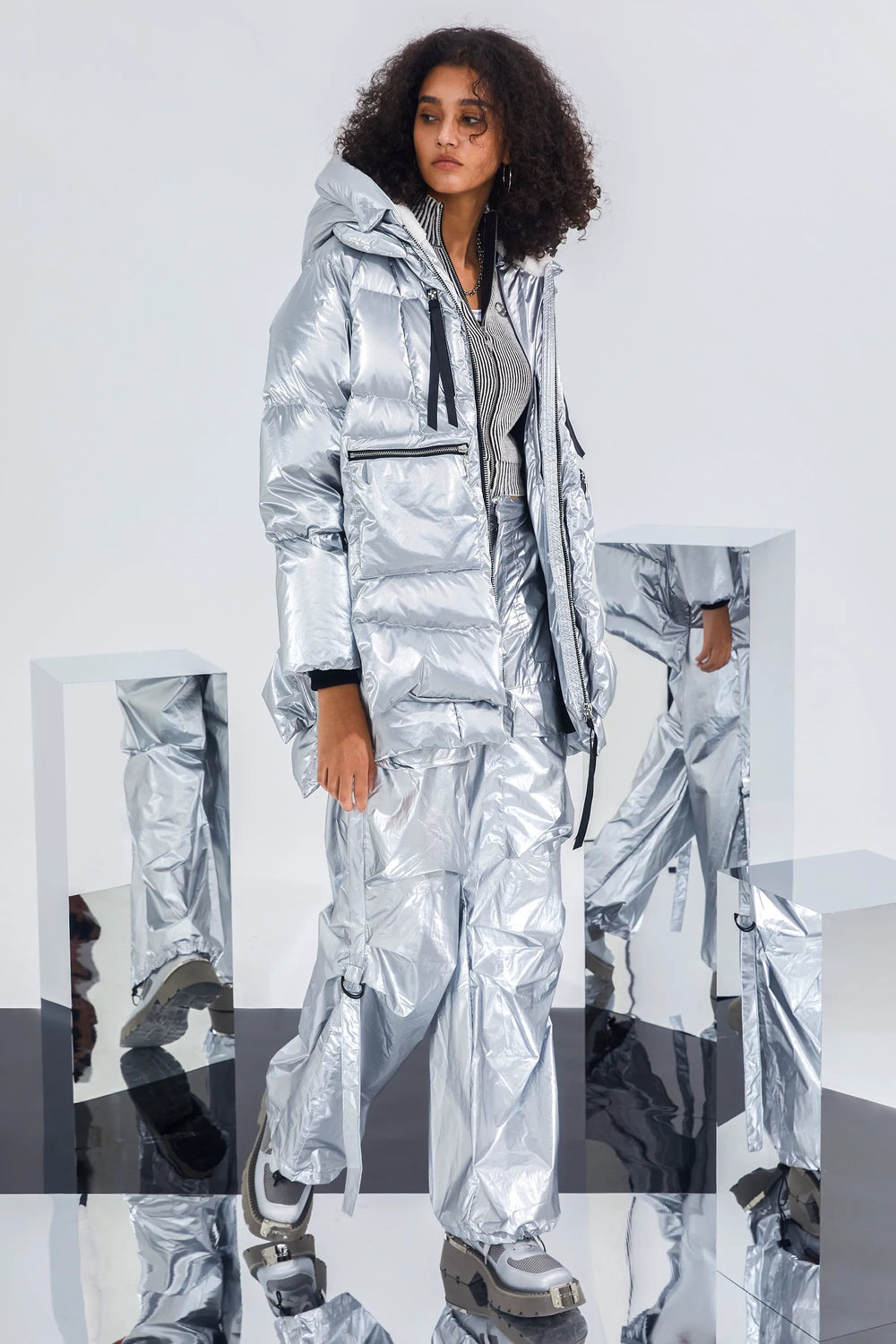 Metallic Silver