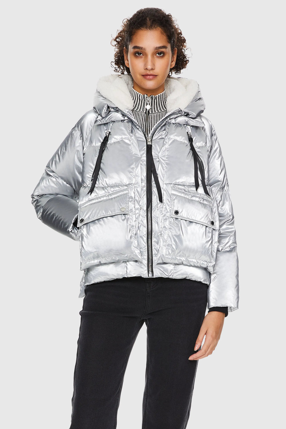 Metallic Silver