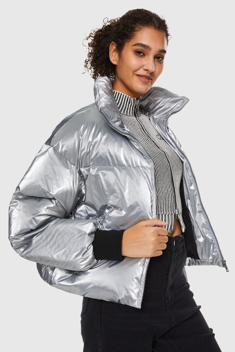 Metallic Silver