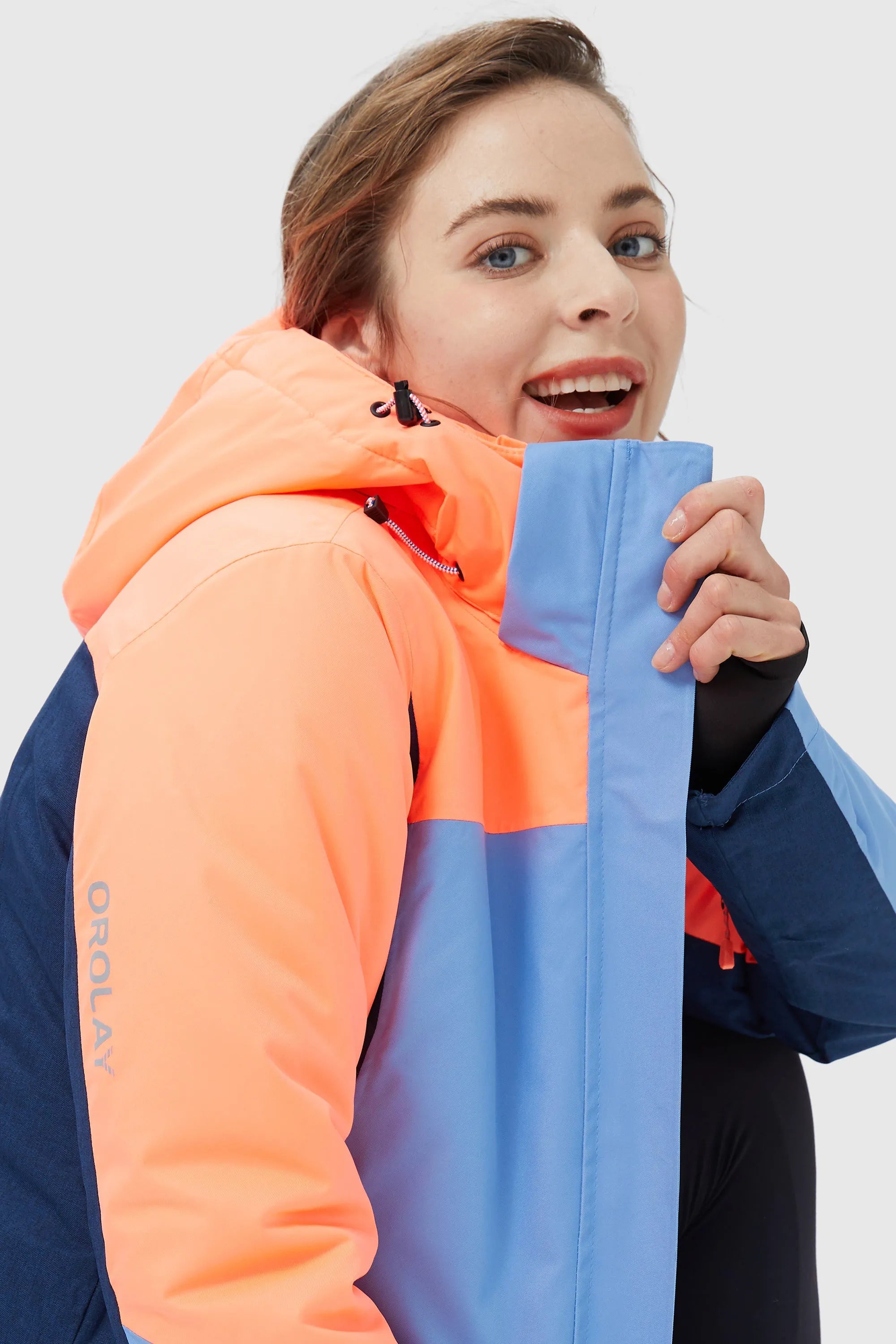 Light Orange&Blue